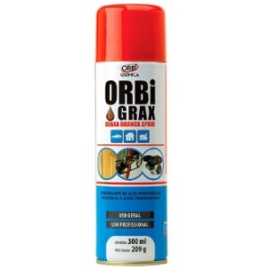 Graxa Branca Spray OrbiGrax - Orbi Química